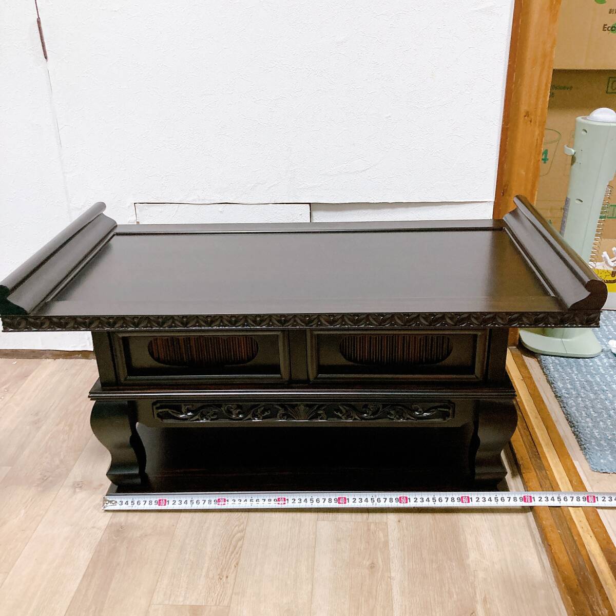 Yahoo!オークション -「(展示品 アウトレット)」(経机) (仏壇 Yahoo!オークション -「(展示品 アウトレット)」(経机) (仏壇