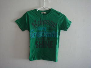  Kids рубашка с коротким рукавом футболка трикотаж с коротким рукавом зеленый 140 размер 