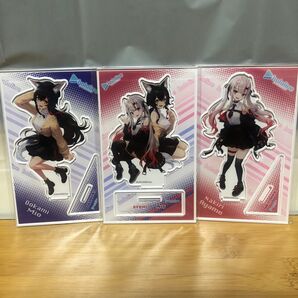 百鬼あやめ 大神ミオ アクリルスタンド アクスタ新品 限定 3種類コンプリート