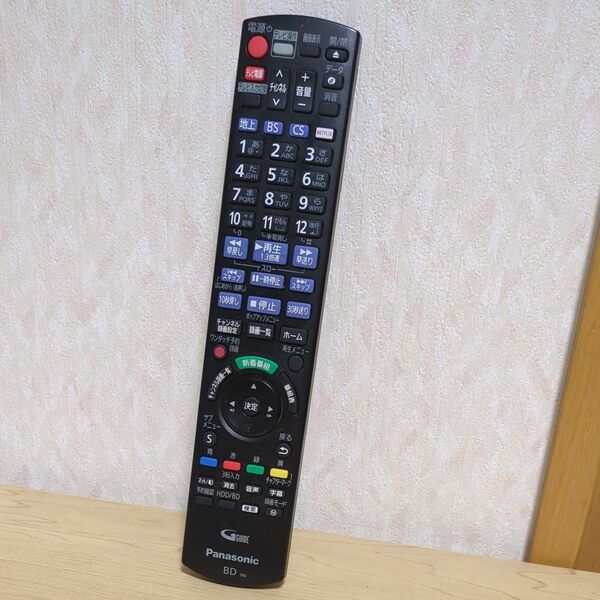 パナソニック Panasonic ブルーレイリモコン N2QAYB001182 動作確認済