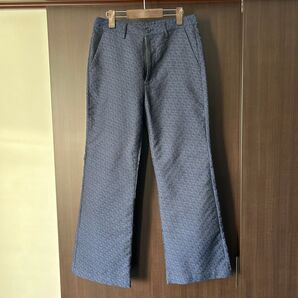 kutir 総柄フレアパンツ