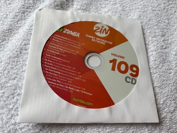 ZUMBA zin109 CD