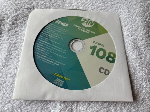 CD zin108 ズンバ