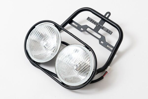 ズーマー ZOOMER AF58 ヘッドライト ステー セット LED デカ目 ラッカス Ruckus 社外品 USDM A546