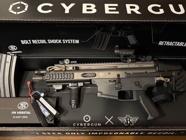 BOLTボルトCyberGun 電動ガン FN SCAR SC B.R.S.S. グレー FN HERSTAL