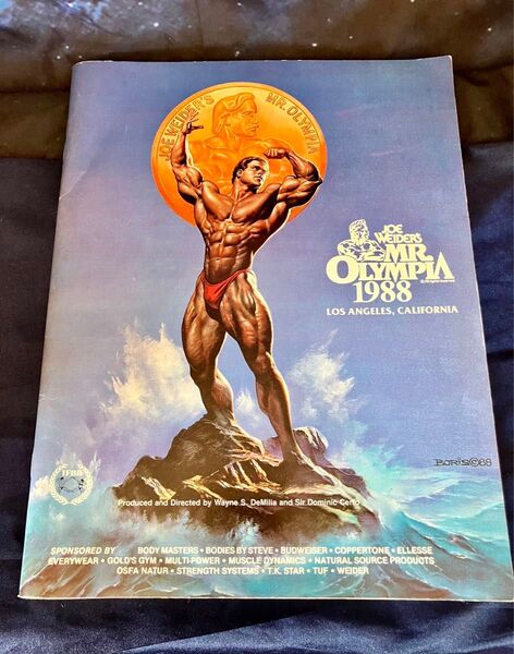 ジョーウィーダーJOE WEIDERS MR OLYMPIA1988 LOS ANGELESパンフレット☆超貴重