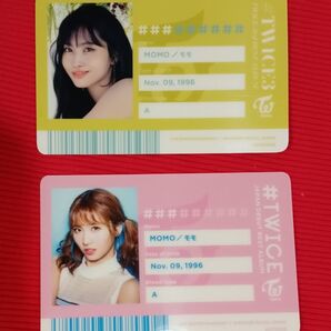 TWICE モモのIDカード 2枚セット