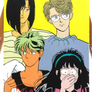 [Vintage] [Unused New Item] [Delivery Free]1985 New Year Girl Comic Postcard Soredemo Chikyu wa Mawatteru(Akisato Wakuni)[tag8888]