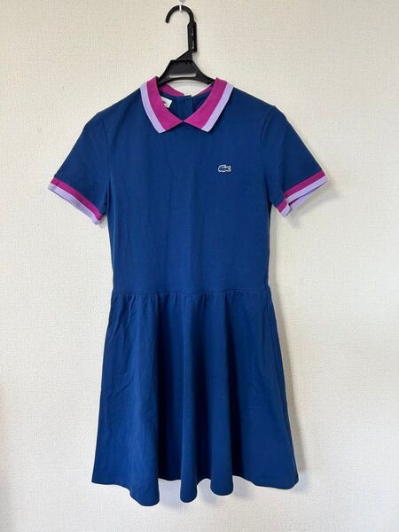 【美品】ラコステ ワンピース ポロワンピ