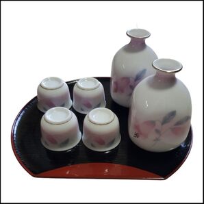 ☆おちょこ☆とっくりセット☆酒器☆熱燗セット☆お盆付き☆
