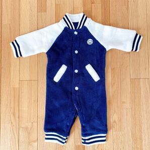 ベビー もこもこ カバーオール ベビー服 ロンパース 長袖 あったか素材