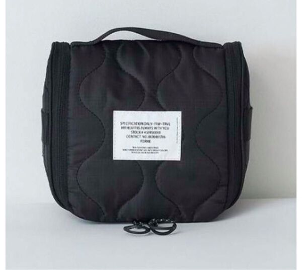 QUILTING TRAVELCOSME POUCHキルティングトラベルコスメポーチ