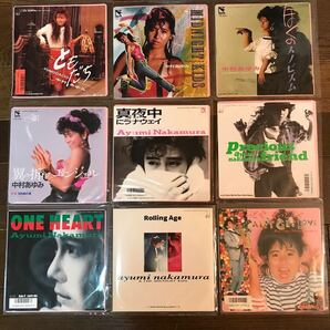 中村あゆみシングルレコード10枚セット