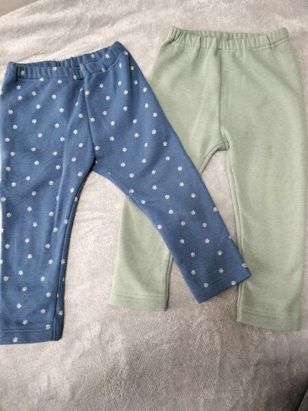 UNIQLO ユニクロ フリース レギンス 90