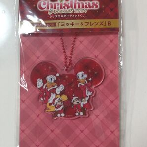 2024 クリスマスディズニーオーナメントくじ アクリルキーホルダー
