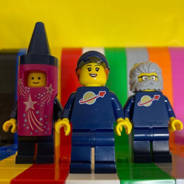 レゴ クラシックスペース 紺色3人組