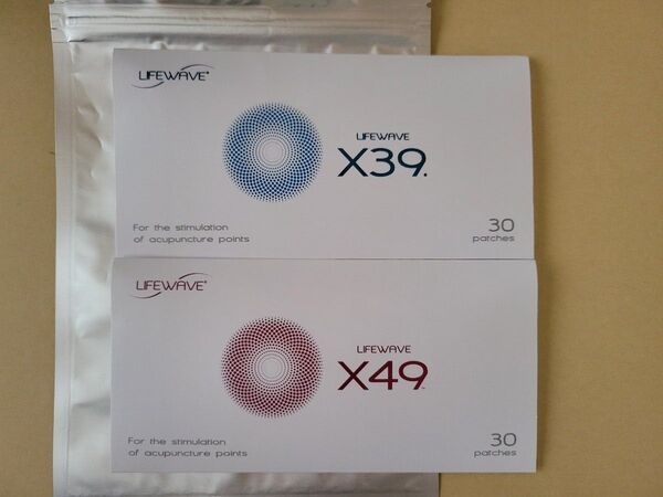 【X39・X49】ライフウェーブ【アルミジップ付き・正規品】