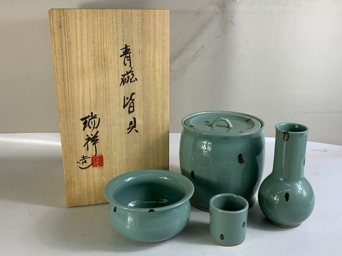 Yahoo!オークション -「青磁茶道具皆具」の落札相場・落札価格 Yahoo!オークション -「青磁茶道具皆具」の落札相場・落札価格