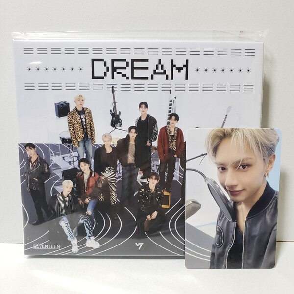 【送料無料】SEVENTEEN DREAM 初回限定盤A JUN ジュン トレカ付き 美品