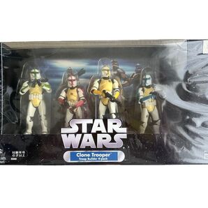 STAR WARS/スターウォーズ クローン・トルーパー4パック パート2(カラー版/ダメージ)