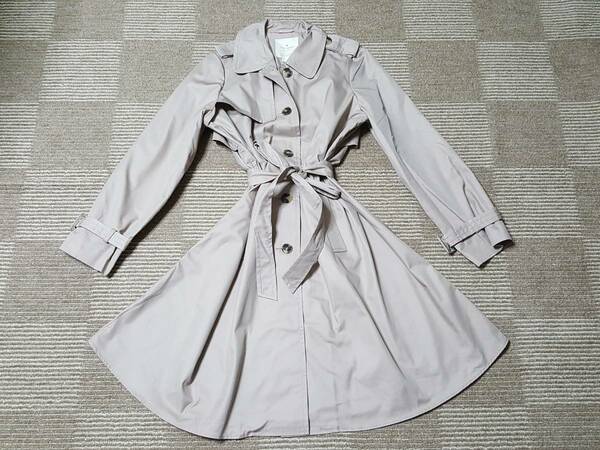 新品　送料無料　Sサイズ/JP7号～9号　Kate Spade　Newyork　ケイトスペード ニューヨーク Cotton Trench Coat