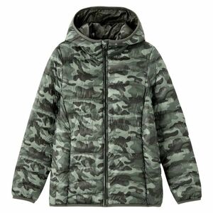 新品◆Navy◆MAC HEAT マックヒート フードジャケット【カーキ/XL】 レディース ジャンパー 迷彩柄 カモフラ