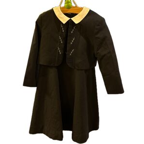 小学校お受験面接 卒園式 卒業式 入園式 入学式 女児 120 ボレロ ワンピース ミルフィーユ アンファン セレモニー 女の子