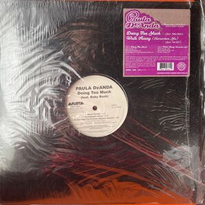 013 PAULA DeANDA / DOING TOO MUCH レコード 12インチ