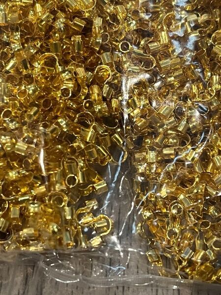 U字パーツ 金具 ゴールド