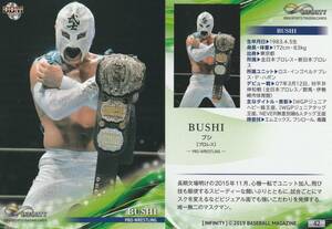 2019 BBM INFINITY BUSHI【42】プロレス　レギュラーカード　画像表裏　ロス・インゴ　※同梱可　注意事項必読