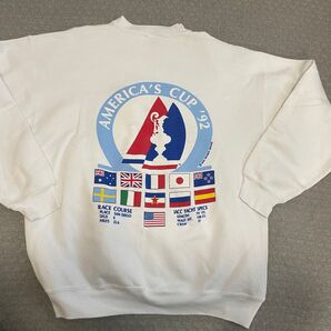 90s america's cup アメリカズカップ スウェット usa製 XL
