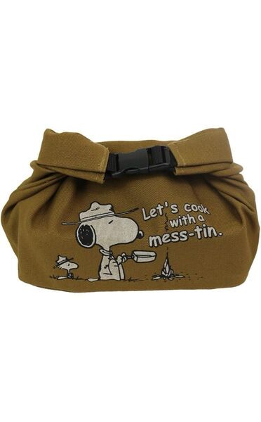SNOOPY スヌーピー メスティンバッグ ランチバッグ ポーチ カラー コヨーテ 新品未使用