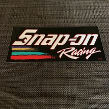 スナップオン　Snap-on　Racing　ステッカー　レトロ　未使用　非売品　ノベルティ_画像2