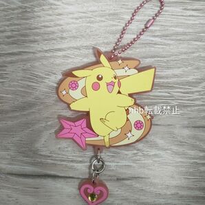 【ポケモン】キラキラジュエル ラバーマスコット ピカチュウ