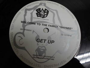 WELCOME TO THE FAMILY SHYNEE/GET UP/3408 Single Sided