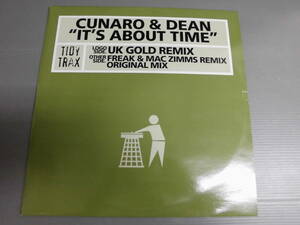 CUNARO & DEAN/IT'S ABOUT TIME/3453