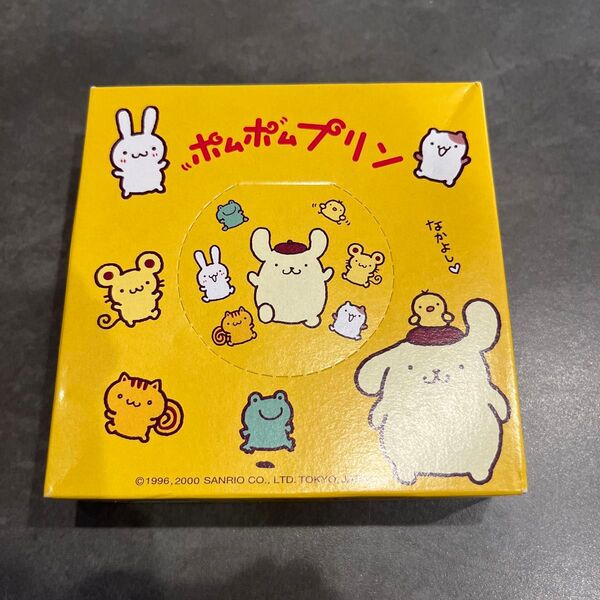 サンリオ ポムポムプリン ティッシュ 新品未使用 2000年 平成レトロ 当時物