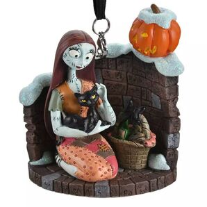 【送料無料】 ディズニー クリスマスオーナメントサリー&黒猫 オーナメント ティム・バートン ナイトメアー・ビフォア・クリスマス