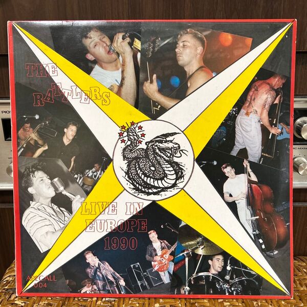 THE RATTLERS /Live In Europe 1990 レコード 中古 LP