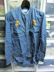 EDITION cotton shirt long sleeve XS indigo #51-01-61-01022-HN edition TOMORROWLAND Tomorrowland 