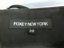 FOXEY NEW YORK カットソー 半袖 38 ブラック フォクシーニューヨーク_画像3