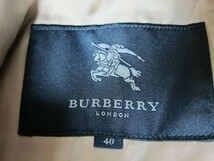 BURBERRY トレンチコート L ブラック #FR018-615-09 バーバリー_画像3