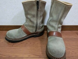 nonnative サイドジップブーツ ベージュ ノンネイティブ