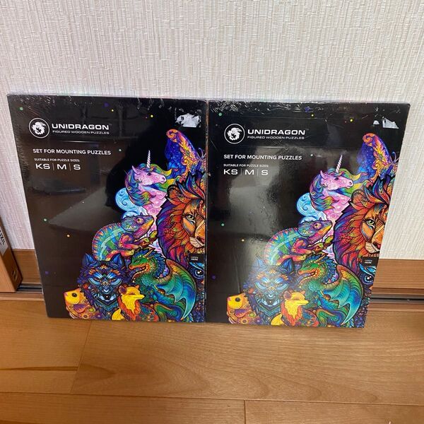 ユニドラゴン UNIDRAGON 木製パズル用 マウンティング 壁掛けキット