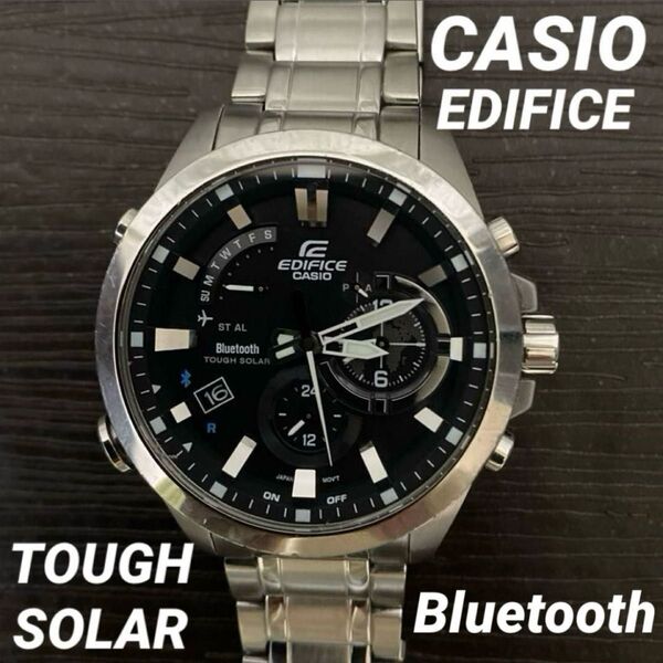 【稼働品】EDIFICE CASIO/カシオ EQB-510 Bluetooth