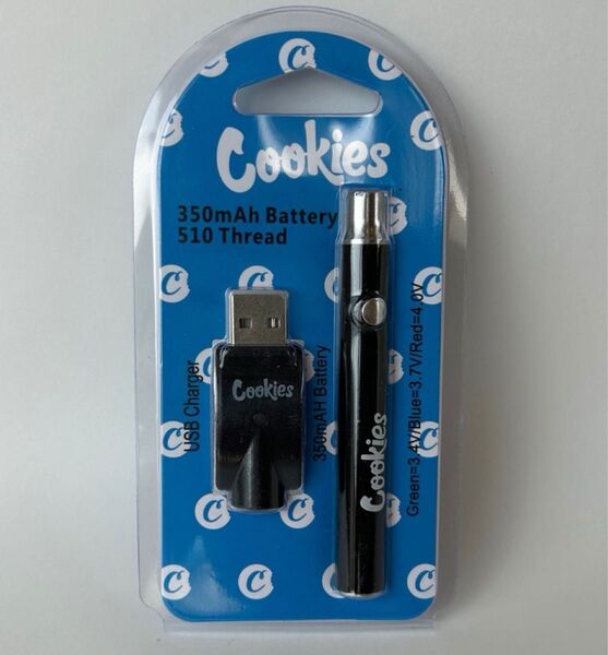 Cookies 510 ベポライザー バッテリー スレッド 新品 VAPE 電子タバコ 用