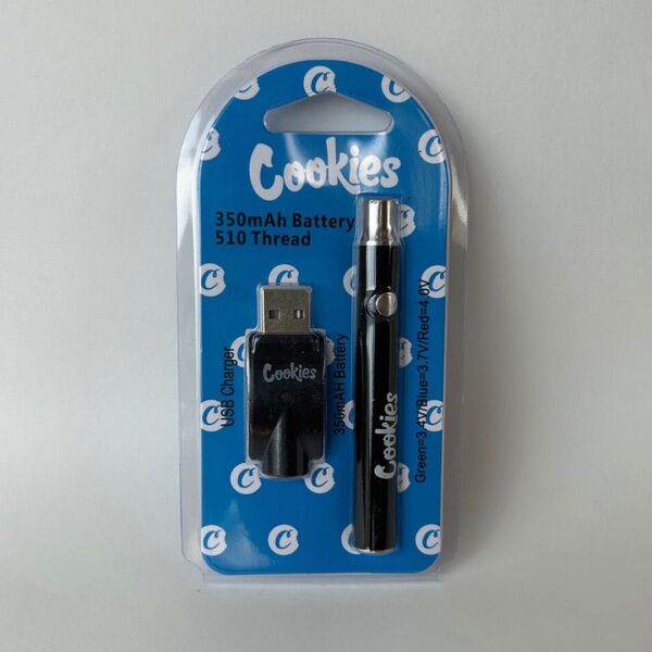 新品 cookies 510 ベポライザー バッテリー スレッド CBD VAPE 電子タバコ 用