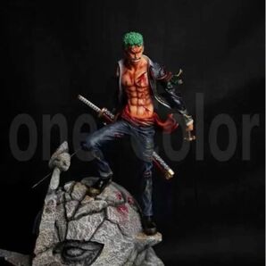 ワンピース 戦損 ゾロ 1/6塗装済み完成品 ガレージキットスタチューフィギュア