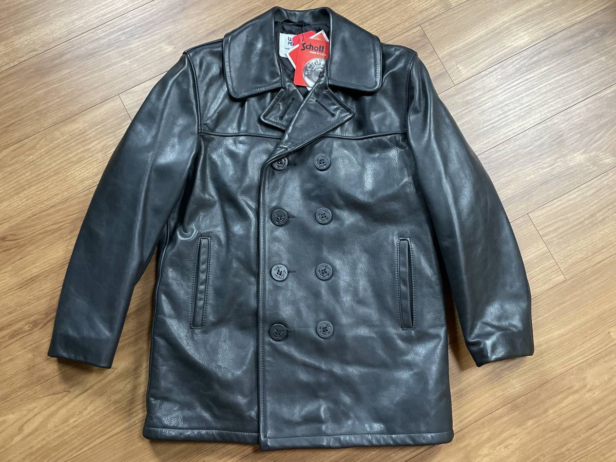2025年最新】Yahoo!オークション -schott レザー pコートの中古 2025年最新】Yahoo!オークション -schott レザー pコートの中古