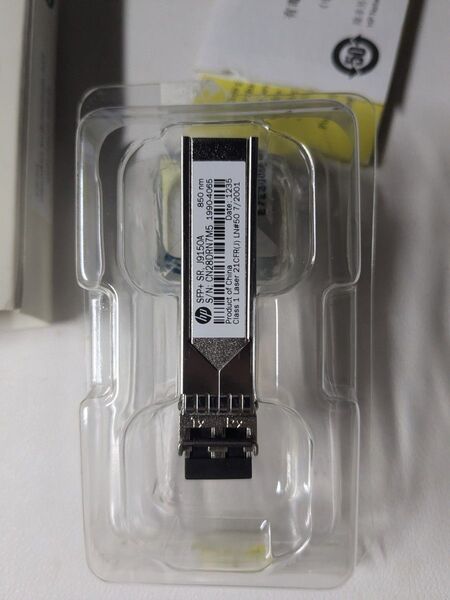 HP 10G SFP+ LC SR Transceiver J9150A